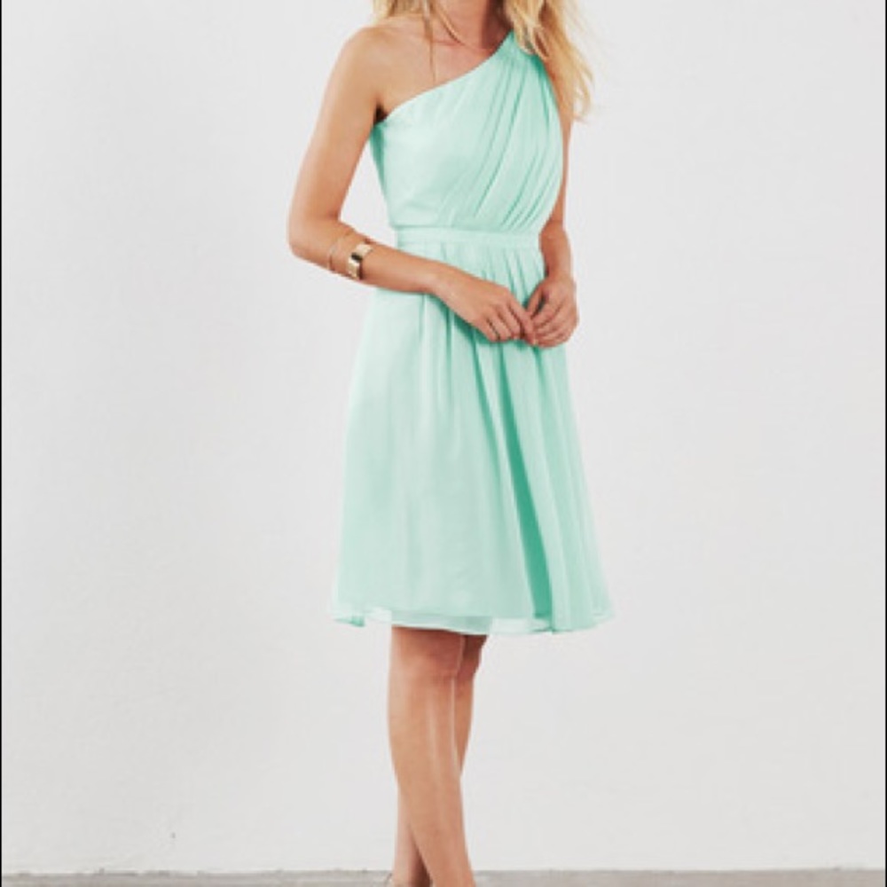Weddington Way Mint Bridesmaid Dress